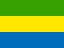 Flagge: Gabun