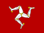 Flagge: Insel Man