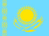 Flagge: Ăśber Kasachstan
