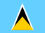 Flag: Saint Lucia