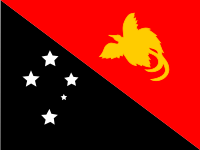 Flagge: Ăśber Papua-Neuguinea