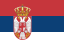 Flagge: Serbien