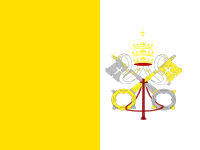 Flagge: Über Vatikanstadt