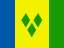 Flagge: St. Vincent und die Grenadinen